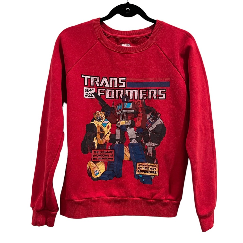 Forever 21 Transformers Crewneck Sweater